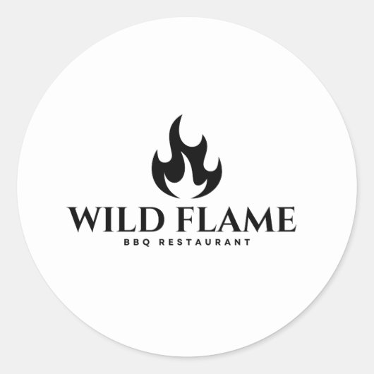 CLASSIC ROUND STICKERS (Voorkant)