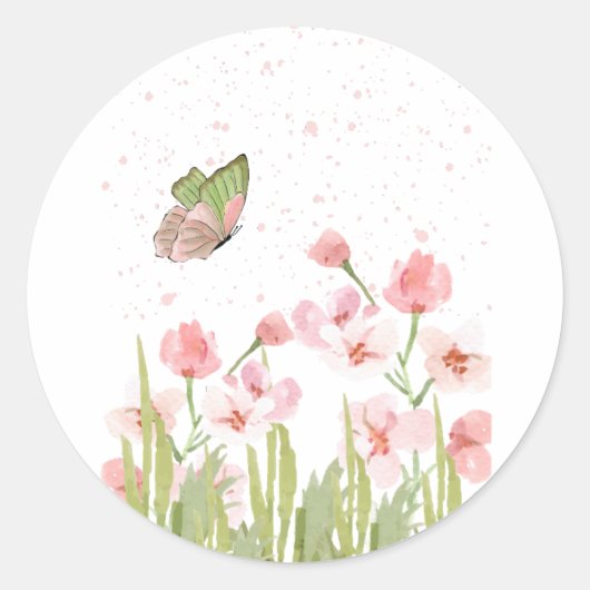 Classic Round Stickers (Voorkant)