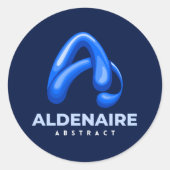 Classic Round Stickers (Voorkant)