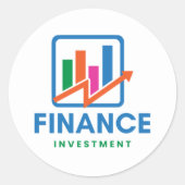 Classic Round Stickers  (Voorkant)