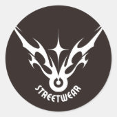 Classic Round Stickers  (Voorkant)