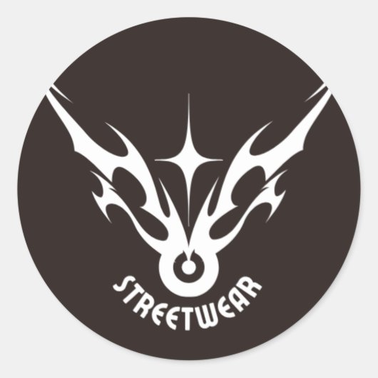 Classic Round Stickers (Voorkant)