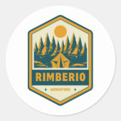 Classic Round Stickers  (Voorkant)