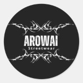 Classic Round Stickers  (Voorkant)