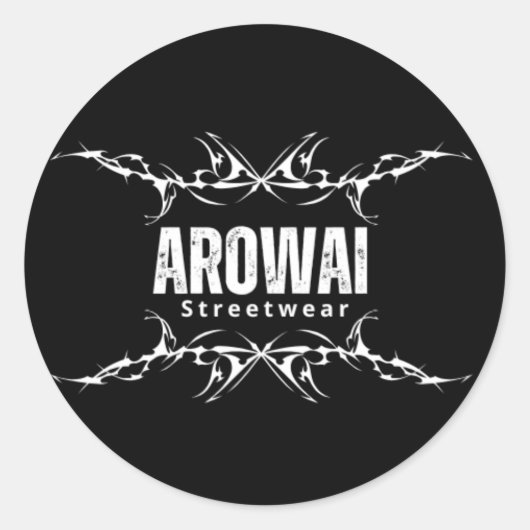 Classic Round Stickers (Voorkant)