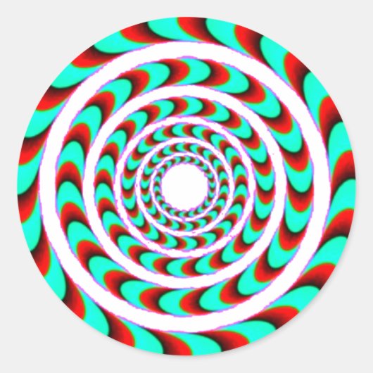 Classic Round Stickers Creëer aangepaste stickers  (Voorkant)