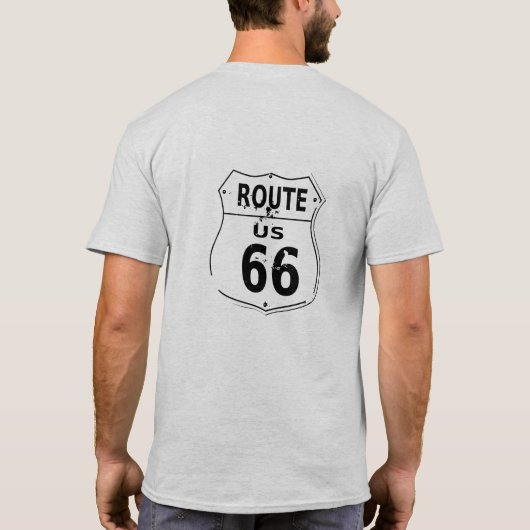 Classic Route 66 Adventure T-shirt (Achterkant)