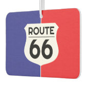 Classic Route 66 snelweg logo teken aangepaste aut Luchtverfrisser (Links)