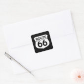 Classic Route 66 snelweg logo teken sticker (Envelop)