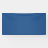 Classic Royal Blue Wall or Ceiling Banner (Horizontaal)