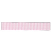 Classic Roze en Wit Plaid Tafelloper (Horizontaal)