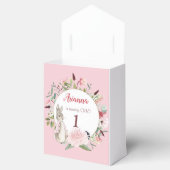 Classic Roze Peter Konijn Bloemen Verjaardag Bedankdoosjes (Geopend)
