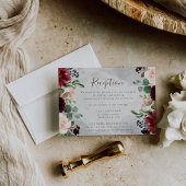 Classic Rozen Peony Flowers Weddenschappen Recepti Informatiekaartje