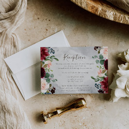 Classic Rozen Peony Flowers Weddenschappen Recepti Informatiekaartje