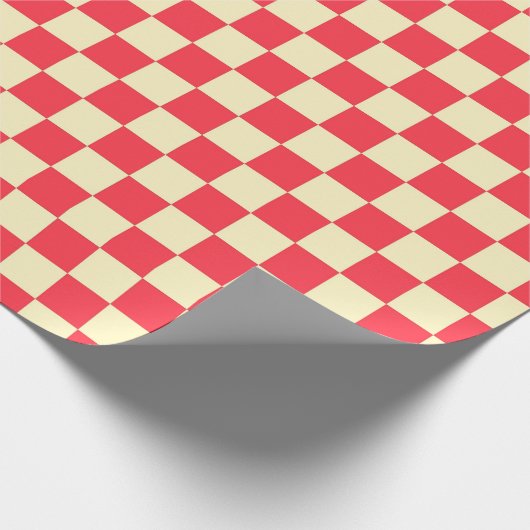 Classic Rustic Buffalo Plaid Cadeaupapier (Hoek)