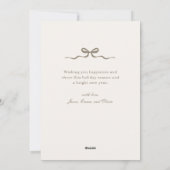 Classic Sage Gingham Two Sided Family Photo Feestdagenkaart (Achterkant)