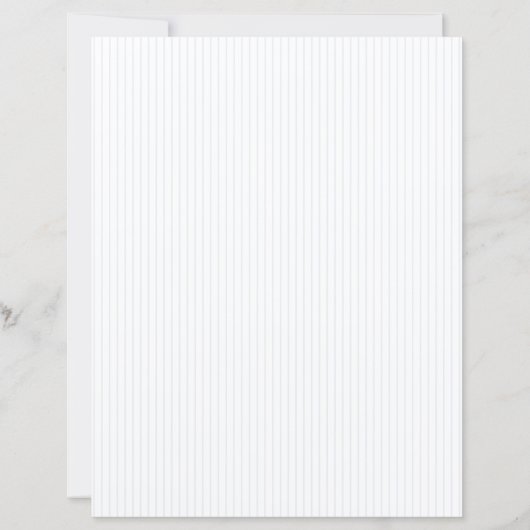 Classic Sage Green & Blue Striped Wedding Menu (Achterkant)