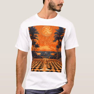 Classic Sailor Jerry Comb and Shears T-Shirt Desig