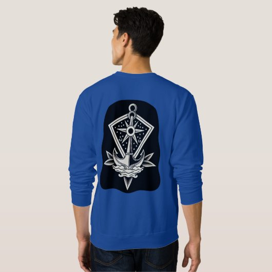 Classic Sailor Jerry Flash Tattoo T-shirt (Achterkant volledig)