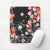 Classic Sakura Kimono Pattern Mousepad Muismat (Met muis)
