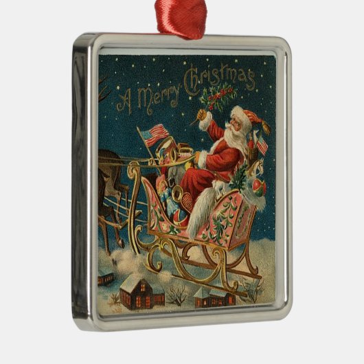 Classic Santa Claus Ornament (Rechts)