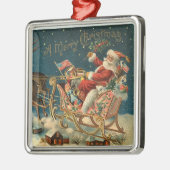 Classic Santa Claus Ornament (Links)