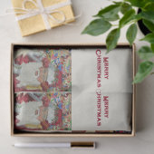 Classic Santa - Controleer het twee keer Holiday W Tissuepapier (Geschenk)