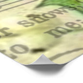 Classic Santa Illustration Poster (Hoek)