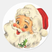 Classic Santa Stickers - Mooi (Voorkant)