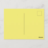 Classic Santa Under the Tree Christmas Post Card Briefkaart (Achterkant)