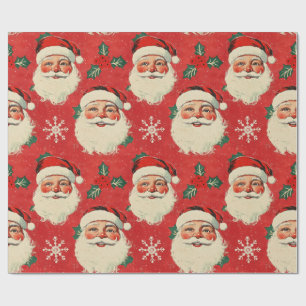 Classic Santa's Welcome II Cadeaupapier