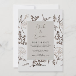 Classic Save the Date Kaart