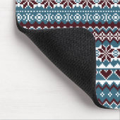 Classic Scandinavian Christmas Sweater Pattern Muismat (Hoek)