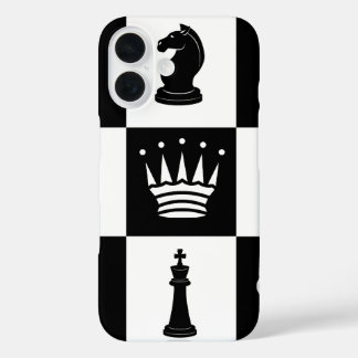 Classic Schaakstukken iPhone 16 Hoesje