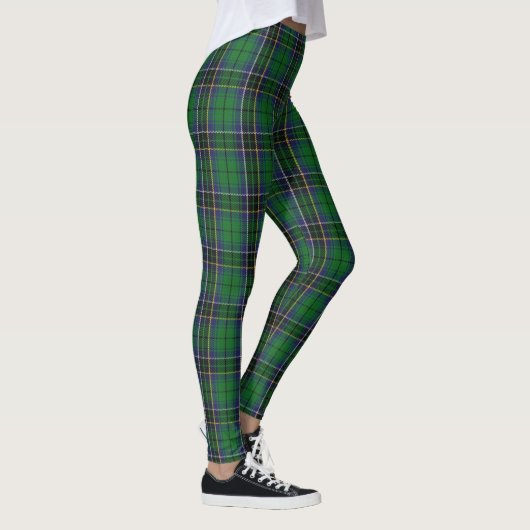 Classic Schotse Clan MacAlpine MacAlpin Tartan Leggings (Rechts)