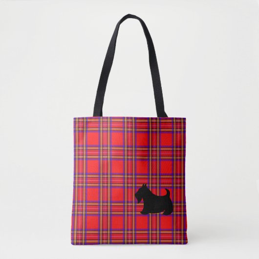 Classic Schotse Terrier Canvas tas Gift (Voorkant)
