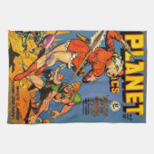 CLASSIC SCI FI COMICS ILLUSTRATIE THEEDOEK (Horizontaal)