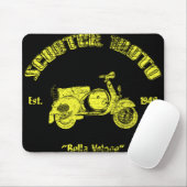 Classic Scooter Mousepad Muismat (Met muis)