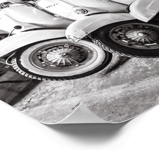 Classic Scooter Poster | Paris France (Hoek)