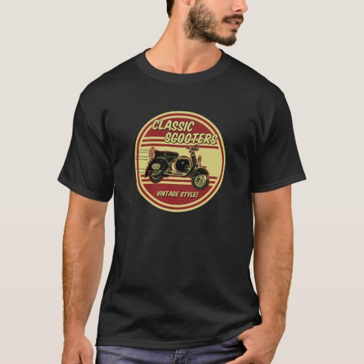 Classic Scooter Roundel Shirt (Voorkant)