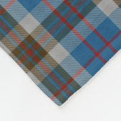 Classic Scottish Clan Thompson Blue Tartan Fleece Deken (Hoek)
