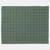 Classic Scottish Clan Thompson Tartan Pset Fleece Deken (Voorkant (Horizontaal))