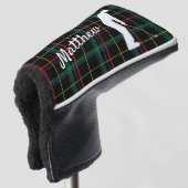 Classic Scottish Tartan Golf Putter Hoesje Golfheadcover (3/4 voorkant)