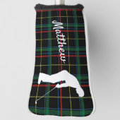 Classic Scottish Tartan Golf Putter Hoesje Golfheadcover (Draai 90)