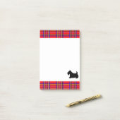 Classic Scottish Terrier Notitieblok Gift Post-it® Notes (Op bureau)