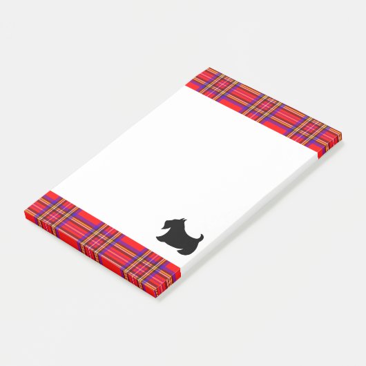 Classic Scottish Terrier Notitieblok Gift Post-it® Notes (Schuin)