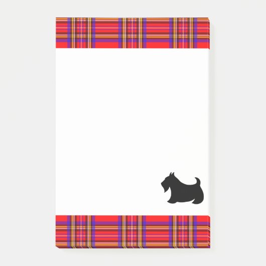 Classic Scottish Terrier Notitieblok Gift Post-it® Notes (Voorkant)