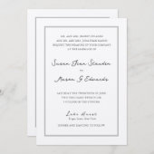 Classic Script Aangepaste offerte Uitnodiging voor (Voorkant / Achterkant)