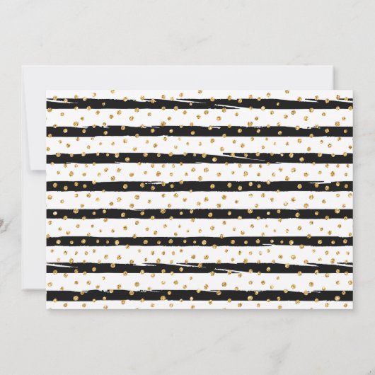 Classic Script Chic Mix & Match Vrijgezellenfeest Kaart (Achterkant)