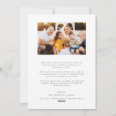 Classic Script Vrolijk Kerstfeest Multi Photo Holi Feestdagenkaart (Achterkant)